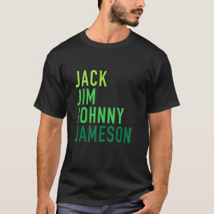 Camiseta Whiskey St Patricks Day Shamrock
