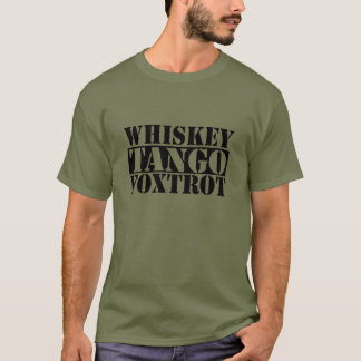 Camiseta Whiskey Tango Foxtrot
