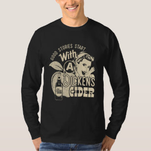 Camiseta Whiskey Y Bebe Apple Chica De Polvo Duro