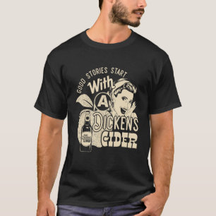 Camiseta Whiskey Y Bebe Apple Chica De Polvo Duro