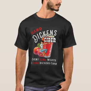 Camiseta Whiskey Y Bebe Apple Hu, Chica De Cider De Polvo D