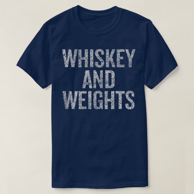 Camiseta Whiskey Y Pesa Sin Carbs Baby Funny Guay  (Diseño del anverso)