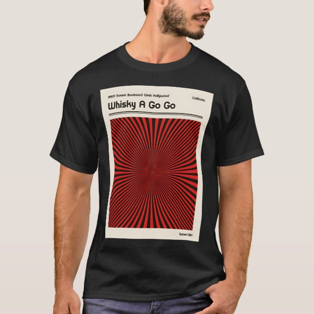Camiseta Whisky A Go Retro Art (Anverso)