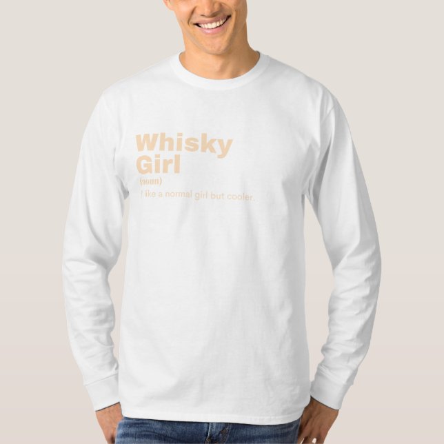 Camiseta Whisky Chica - Whisky (Anverso)
