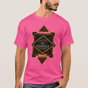 Camiseta Whisky de Mike's Single Malt Liqueur ayuda a 10