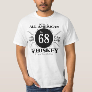 Camiseta Whisky Todo-Americano de no. 68 - médico del