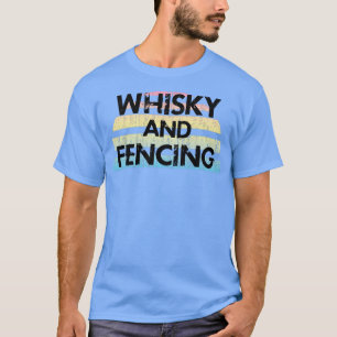 Camiseta Whisky y esgrima