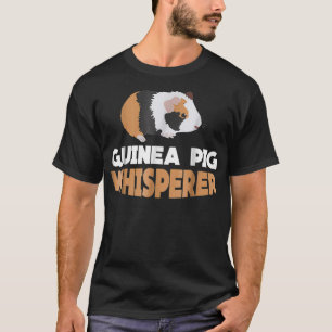 Camiseta Whisperer de cerdo de Guinea