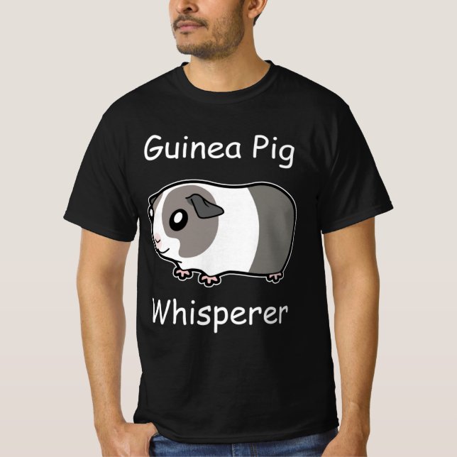 Camiseta Whisperer de cerdo de Guinea (Anverso)