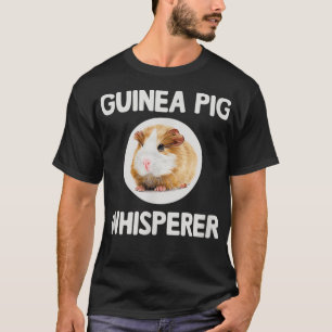 Camiseta Whisperer de cerdo de Guinea _1