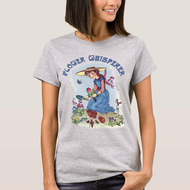 Camiseta Whisperer de flores (Anverso)