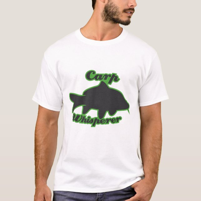 Camiseta Whisperer de la carpa (Anverso)