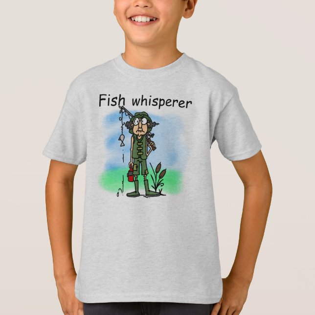 Camiseta Whisperer de los pescados (Anverso)