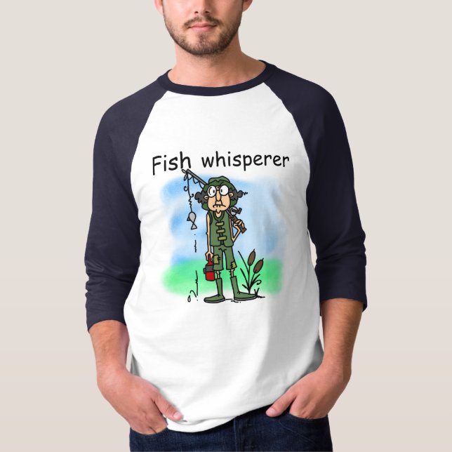 Camiseta Whisperer de los pescados (Anverso)