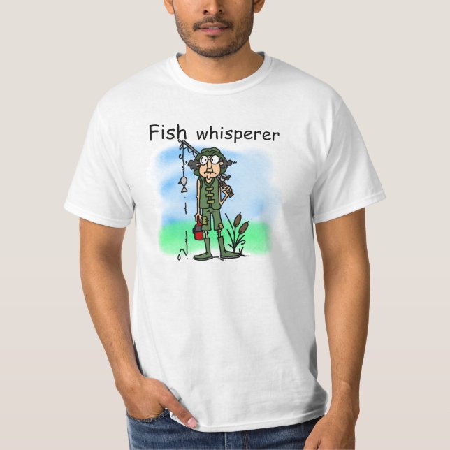 Camiseta Whisperer de los pescados (Anverso)
