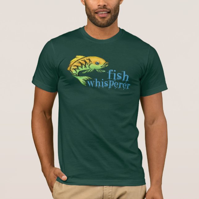 Camiseta Whisperer de los pescados (Anverso)