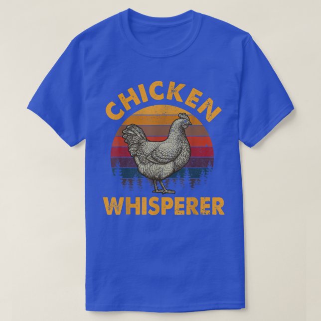 Camiseta Whisperer De Pollo De Guay Para Hombres Hombres Mu (Diseño del anverso)