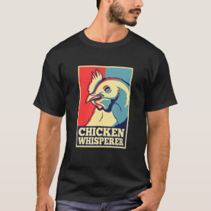 Camiseta Whisperer De Pollo Guay Para Hombres Granja De Pol