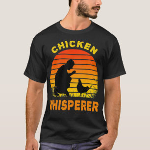 Camiseta Whisperer De Pollo Para Hombres Mujeres De Pollo L