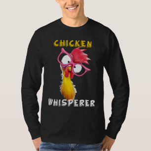 Camiseta Whisperer De Pollo Para La Vida De La Granja De Po