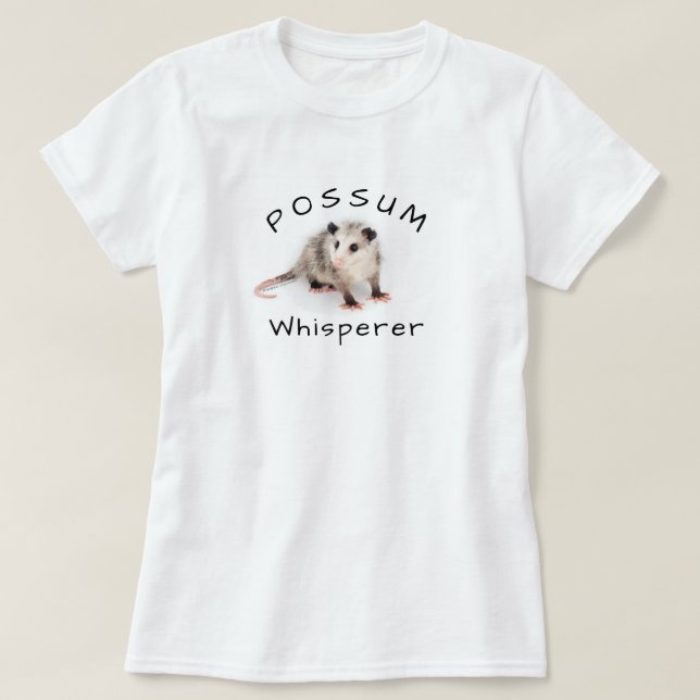 Camiseta Whisperer de Possum (Diseño del anverso)