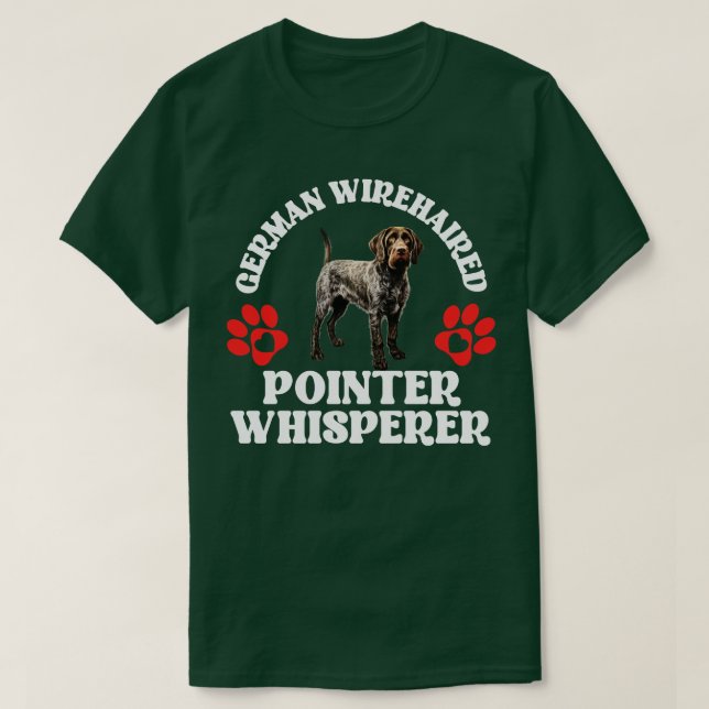 Camiseta Whisperer de punteros con cable alemán (Diseño del anverso)