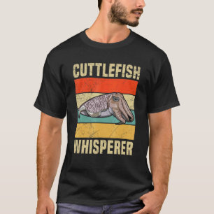 Camiseta Whisperer de sepia para un pez