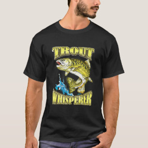 Camiseta Whisperer de truchas - pescadores vuelan pescando