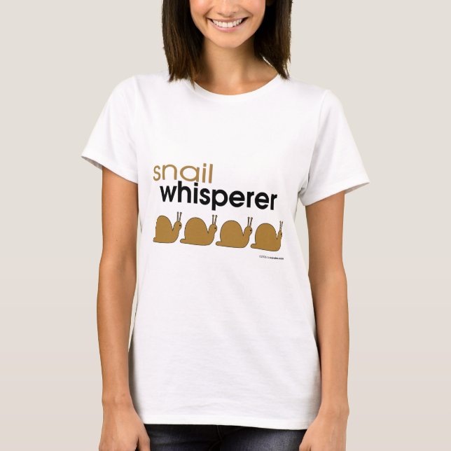 Camiseta Whisperer del caracol