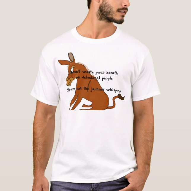 Camiseta Whisperer del Jackass (Anverso)