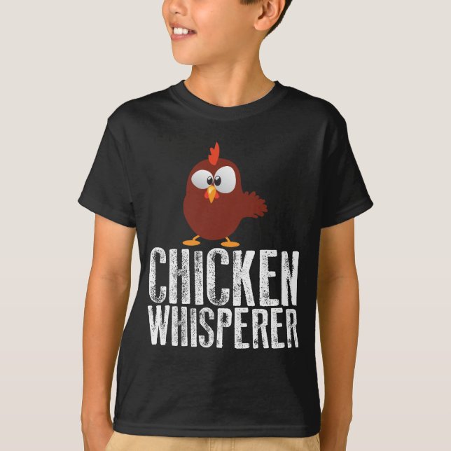 Camiseta Whisperer del pollo (Anverso)