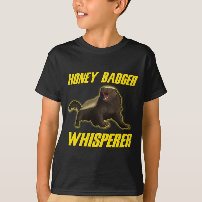 Camiseta Whisperer del tejón de miel (Anverso)