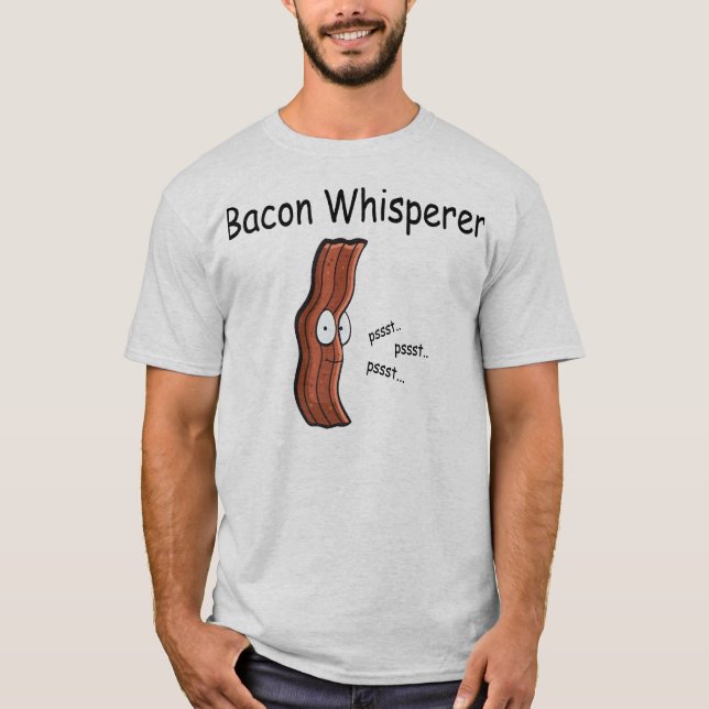 Camiseta Whisperer del tocino (Anverso)