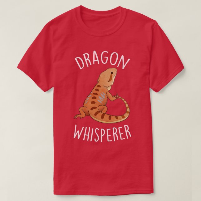 Camiseta Whisperer Dragon Bearded (Diseño del anverso)