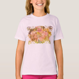 Camiseta Whispers of Magic: Two Fairy Friends in a Garden