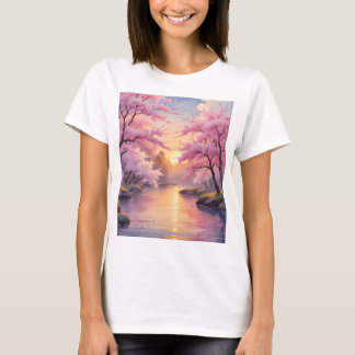 Camiseta Whispers of Sakura at Sunset
