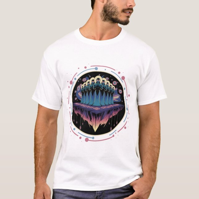 Camiseta Whispers of the Cosmic Veil (Anverso)