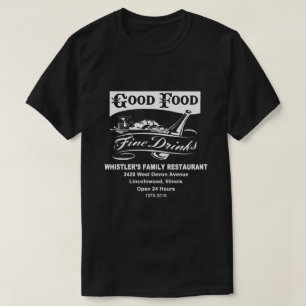 Camiseta Whistler's Family Restaurant, DarioNwood, ILL