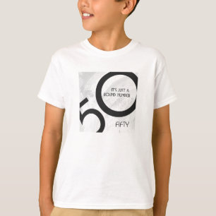 Camiseta White 50 Decade Cumpleaños