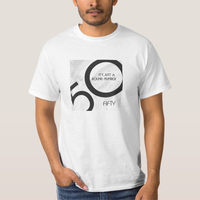 Camiseta White 50 Decade Cumpleaños (Anverso)