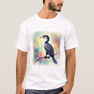 Camiseta White breasted cormorant 071024AREF151 - Watercolo