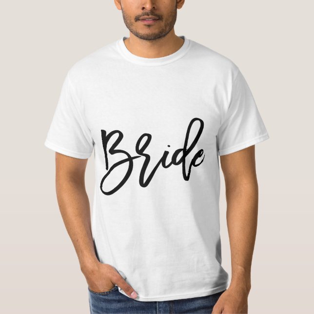 Camiseta White Bride for Bachelorette party (Anverso)
