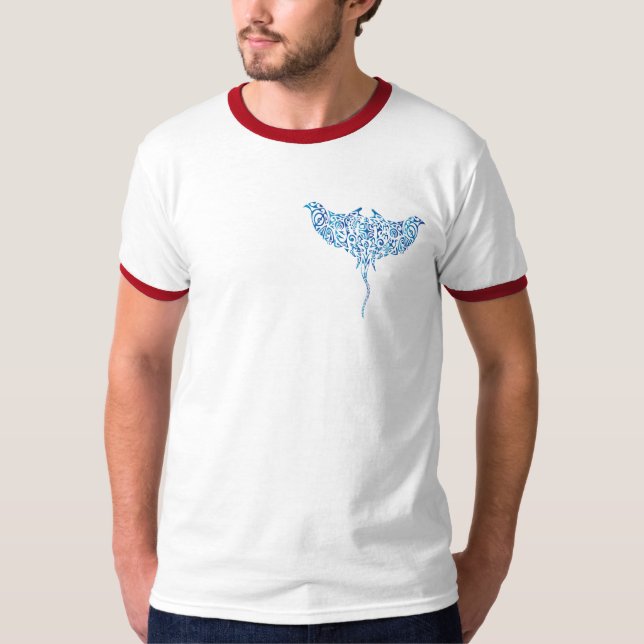 Camiseta White Divescover.com Tee (Anverso)