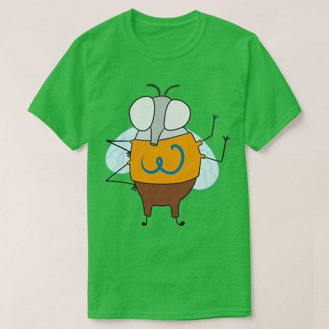 Camiseta White Drosophila Mutant (Diseño del anverso)