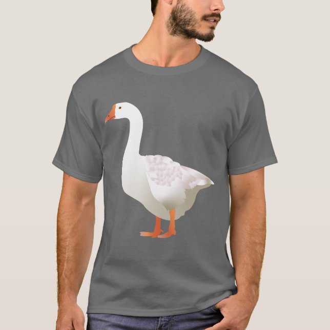 Camiseta White Goose (Anverso)