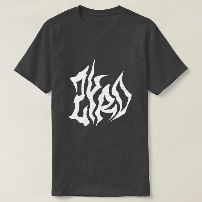 Camiseta White Gothic Style T-Shirt (Diseño del anverso)