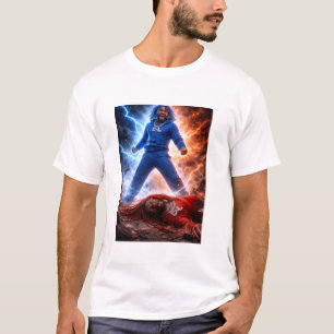 Camiseta White Loot Vs Moody para hombres