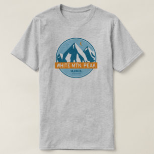 Camiseta White Mountain Peak California Stars Moon