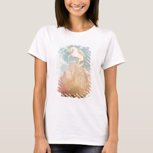 Camiseta White Pegasus, c.1908 (aceite sobre lienzo) (Anverso)