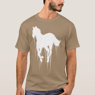 Camiseta White Pony Drip family